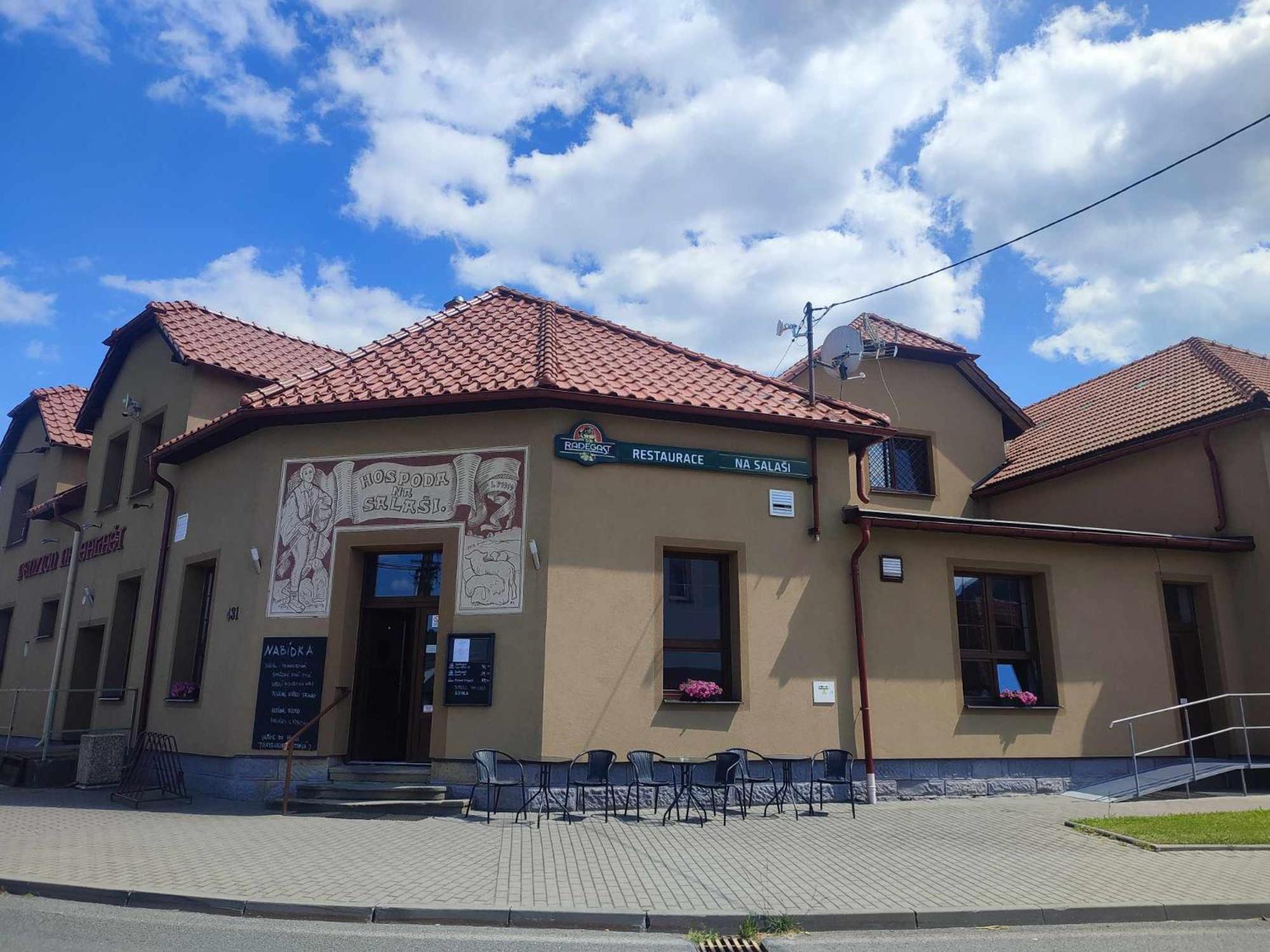Penzion A Restaurace Na Salasi Hutisko Luaran gambar